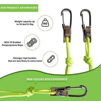 SEESE Retractable Rope Tensioner & Buckle Tie Down Tool