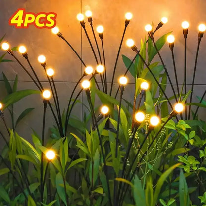 Solar Firefly LED Garden Lights