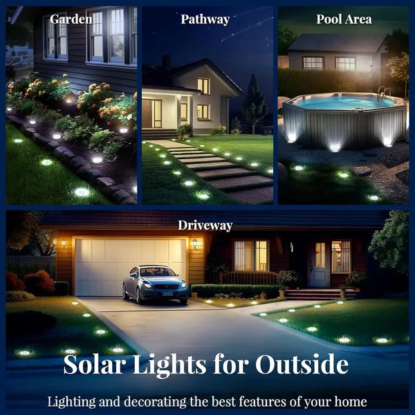 Garden solar lights