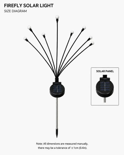 Solar Firefly LED Garden Lights